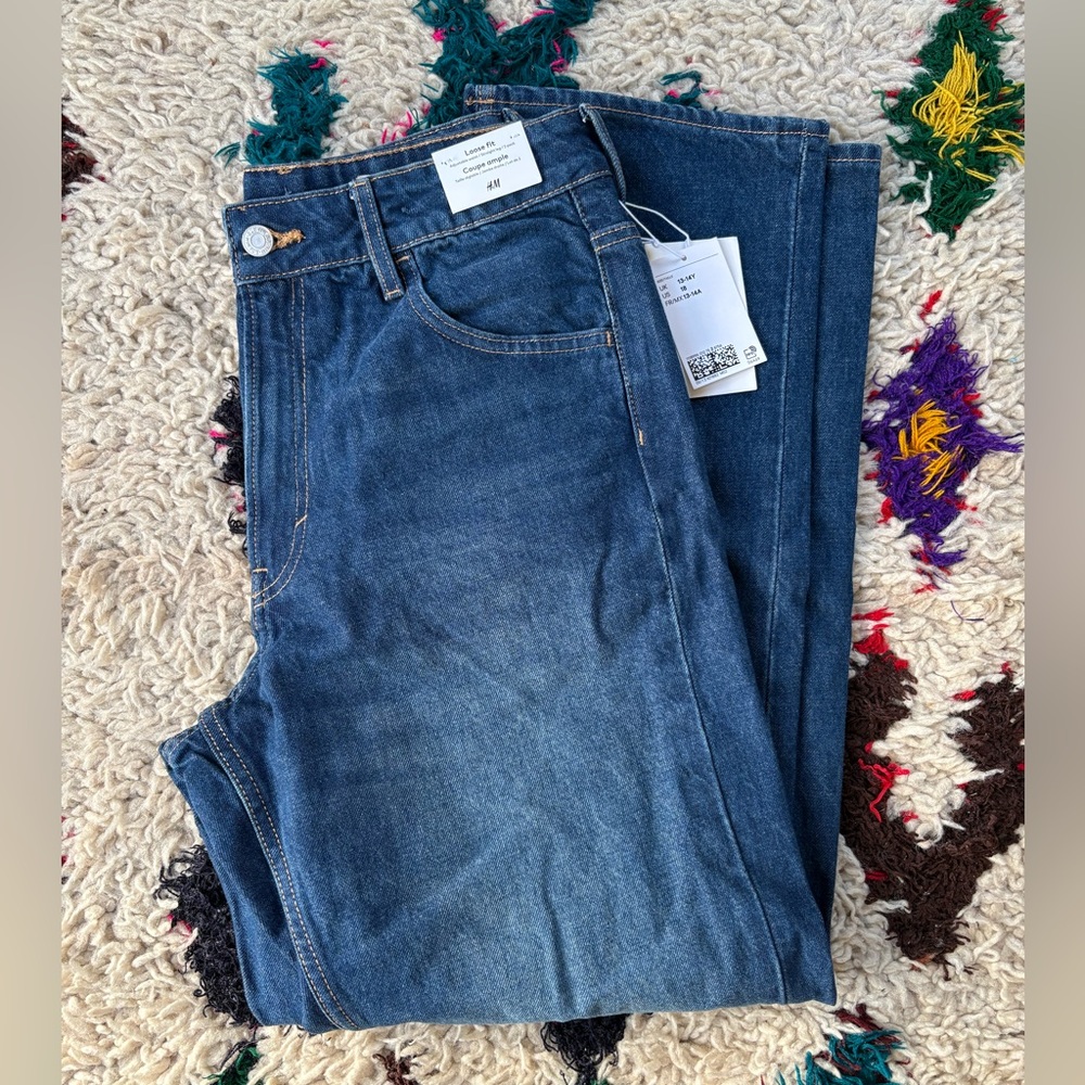 H&M Boys Loose Fit Denim Jeans